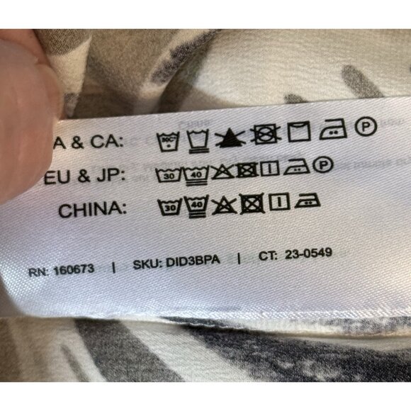 M.M. Lafleur Women The Didion Top Washable Silk Charmeuse Size XS Whimsigoth - Picture 9 of 11